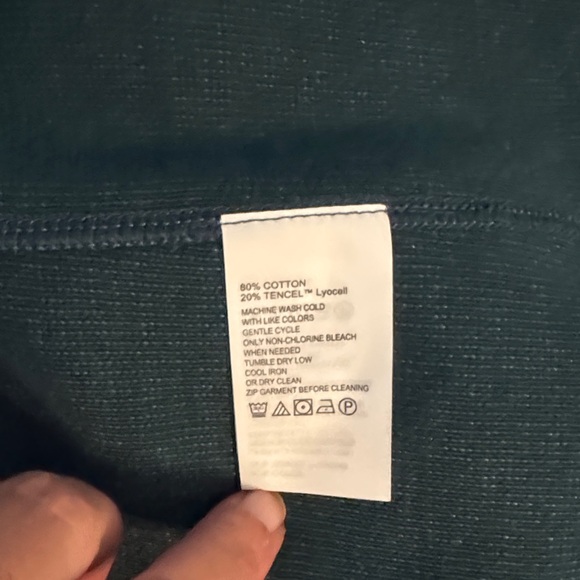 Tommy Bahama Teal Zip-Up Sweater - Picture 6 of 9